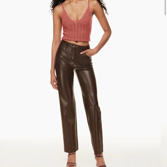Melina aritizia vegan leather pants - Picture 2 of 5